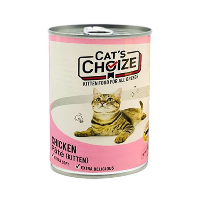 catschoizechickenwithpatekittencannedfood-400g Cat’s Choize Chicken with Pate Kitten Canned Food - 400 g