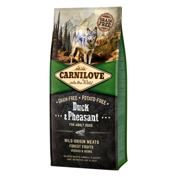 Carnilove Duck & Pheasant For Adult Dogs 12kg Carnilove Duck & Pheasant For Adult Dogs 12kg