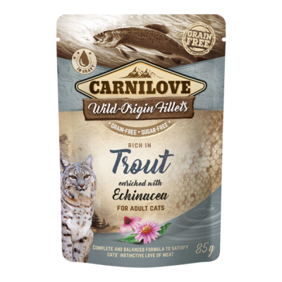 Carnilove Trout Enriched With Echinacea For Adult Cats