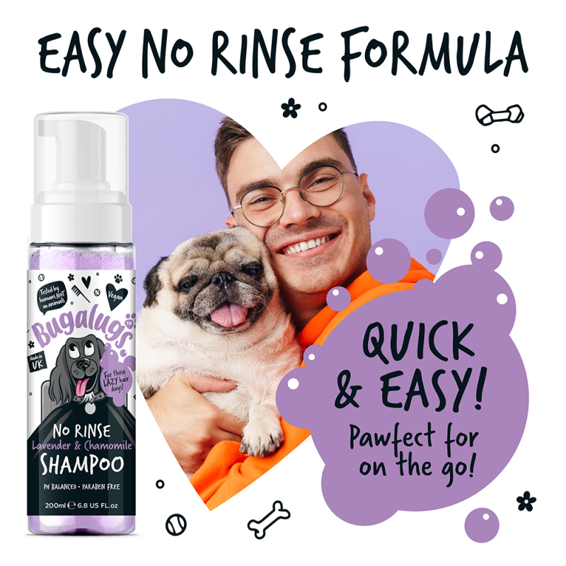 Bugalugs-Lavender-Chamomile-No-Rinse-Dog-Shampoo-200ml-6.8-Fl-Oz-3